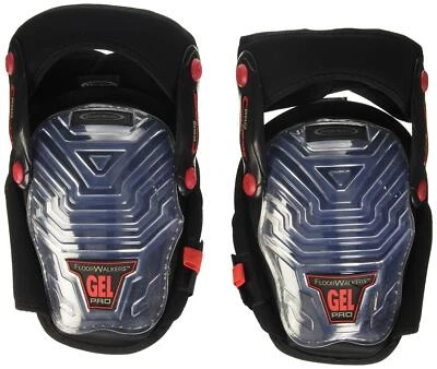 30511-1 Pro Hinge Floor Walker Gel Gripper Protective Work Knee Pads Non-Marr... - Image 1 of 3
