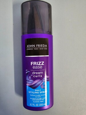 4 PACK John Frieda Frizz-Ease Dream Curls Daily Styling Spray 6.70 oz