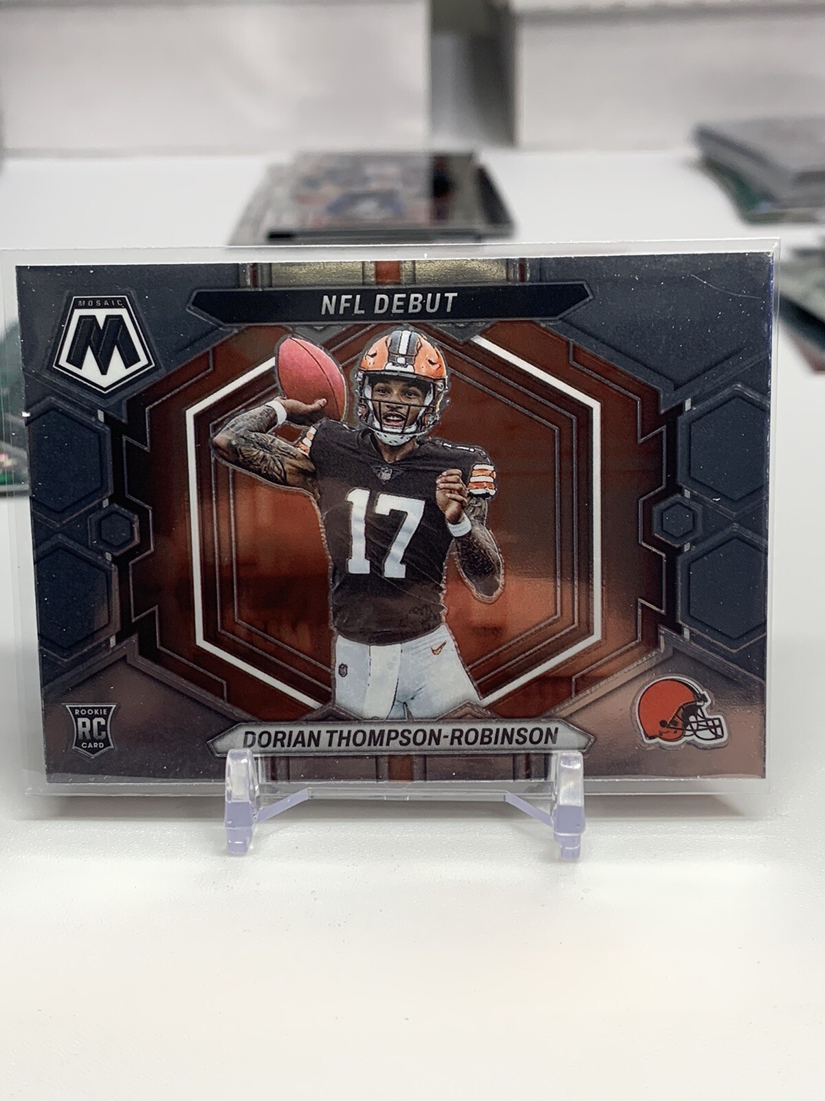 Dorian Thompson-Robinson 2023 Panini Mosaic FOOTBALL BASE Rookie ND-6 Browns