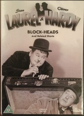 Blockheads New 2 Disc DVD w/ selected shorts (1938) Laurel and Hardy