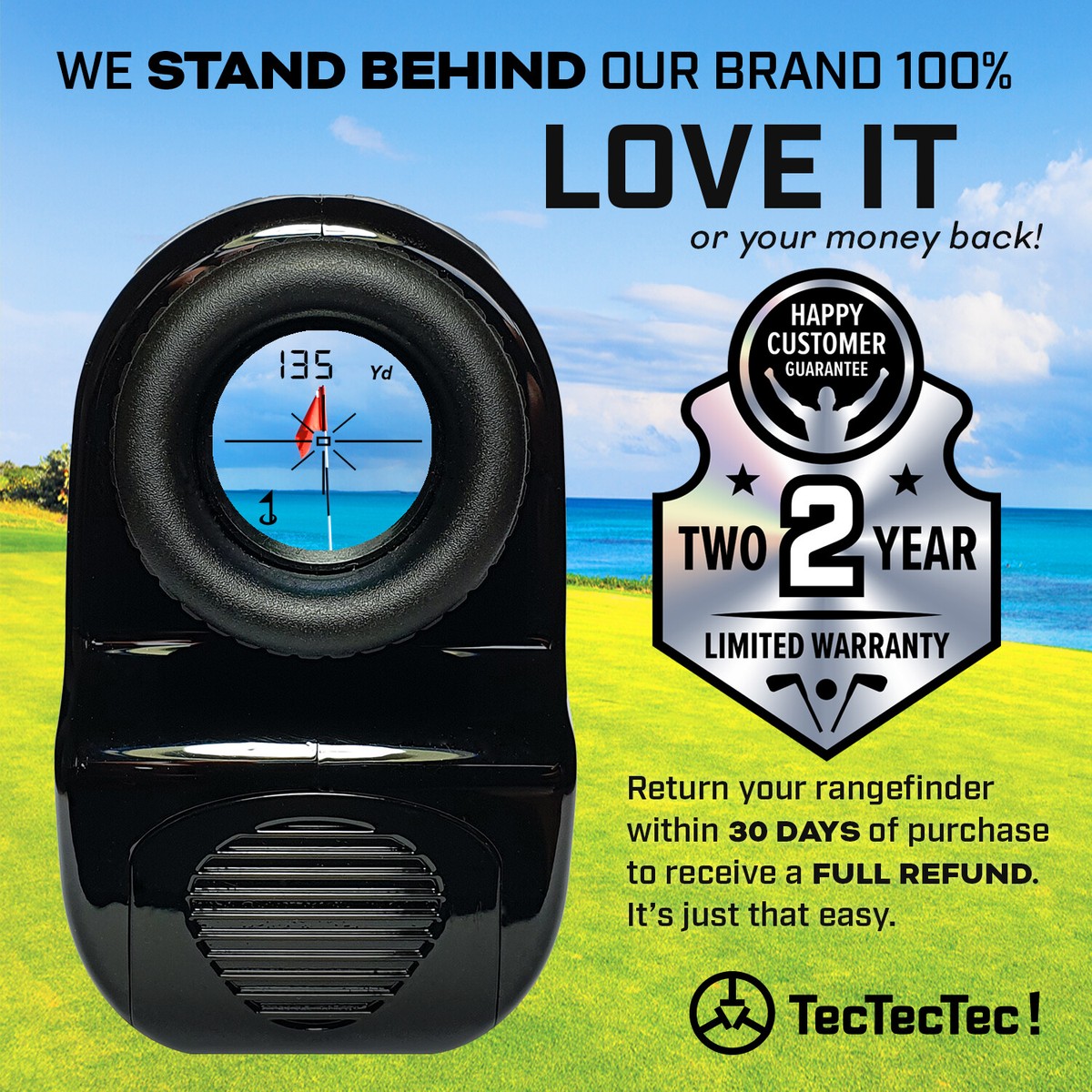 TecTecTec ULT-X Laser Golf Rangefinder for sale online | eBay