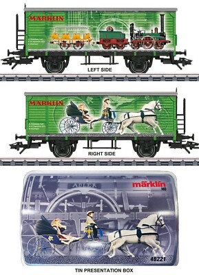 Marklin 48221 IMA 2023 Göppingen Treff Car in Presentation Tin