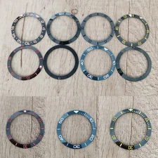 Ceramic Watch Bezel Watch Accessories Outer Diameter 38mm Inner Diameter 30.5mm