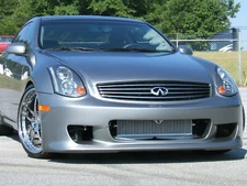 Fits Inifinit g35 Coupe Kuruma Z style Urethane front bumper bodykit free mesh