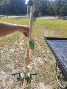 wille ski dual planer board mast trolling trout salmon