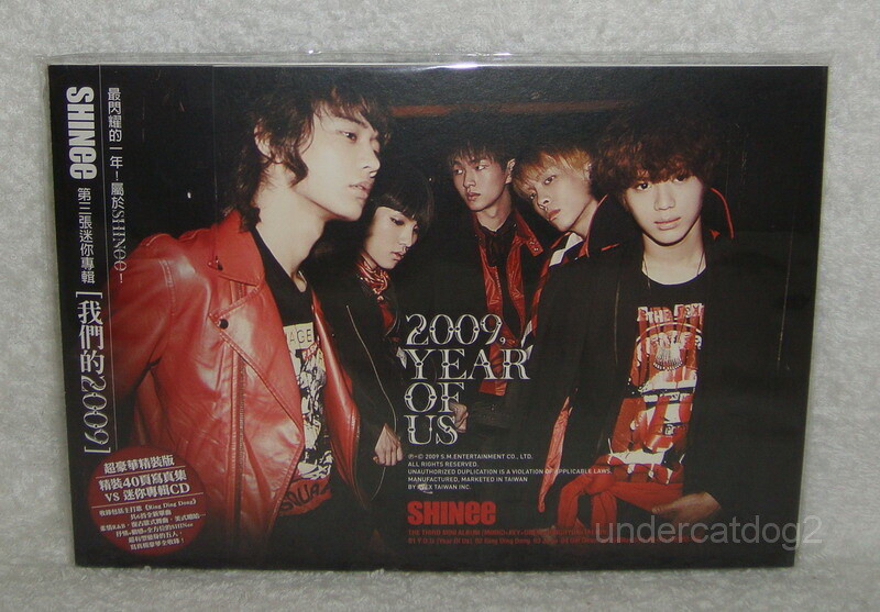 SHINee Year Of Us 2009 Taiwan CD+40P booklet | eBay