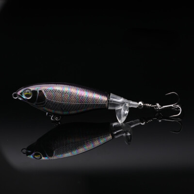 Whopper Plopper Fishing Lure 70mm Topwater Rotating Tail Wobblers Fishing Tackle