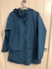 The North Face Woodmont Rain Jacket Monterey Blue Women’s Large Shell
