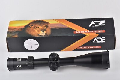 ADE ProZoom 5-20X50 Riflescopes with Scope Rings/Mounts and Throw Lever Included