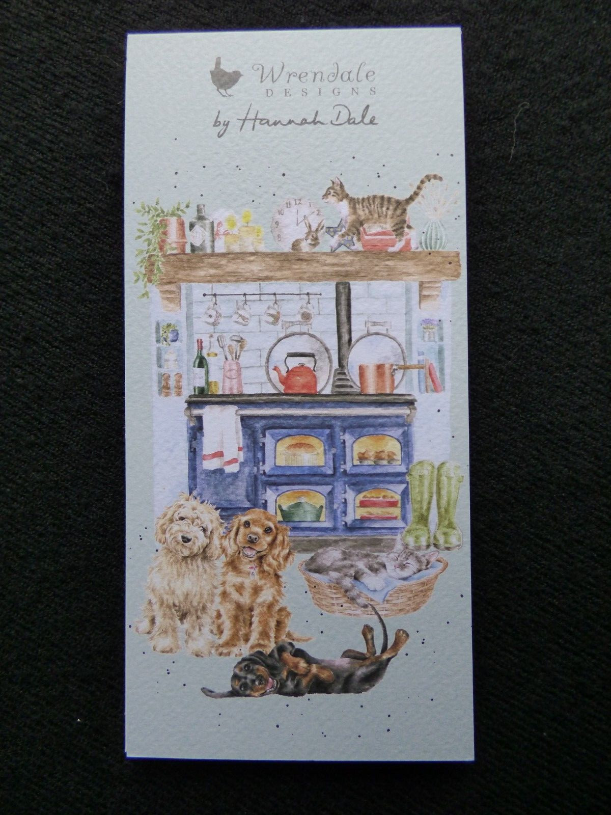 Beautiful WRENDALE Magnetic Shopping Pad- ""COUNTRY KITCHEN"" by Hannah Dale