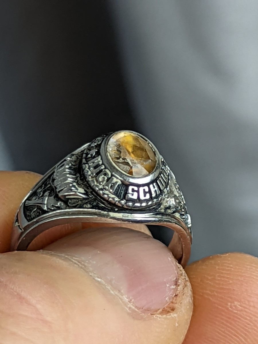1987 Smyrna High School Ring Jostens LTM Lustrium Cut