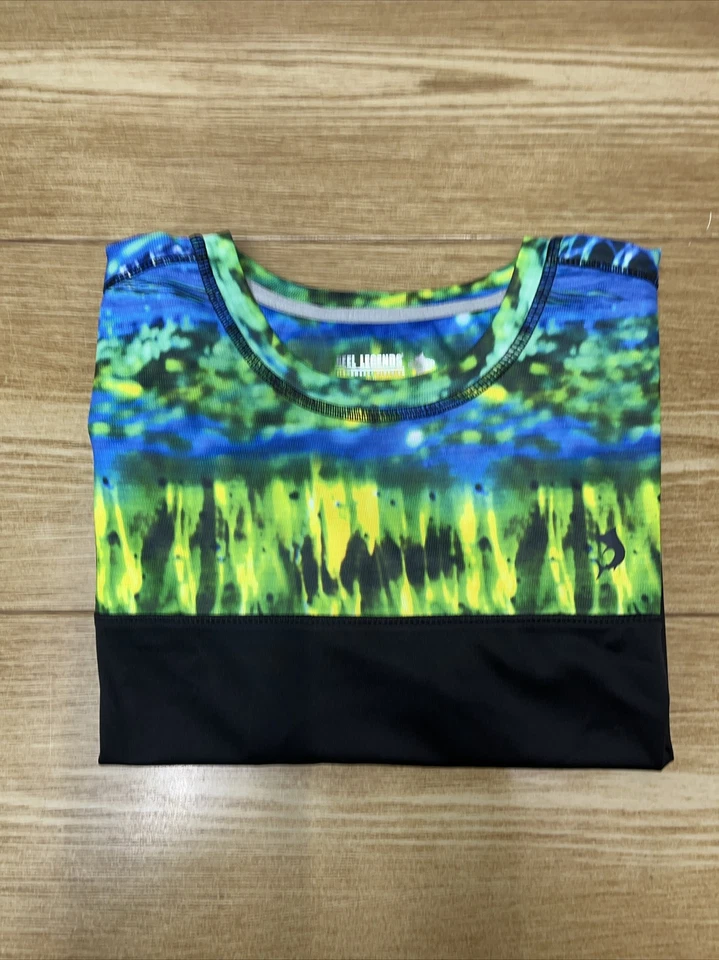 Camiseta Para Niño Reel Legends Freeline De Manga Corta Franela Para Pesca Foto 3 de 4