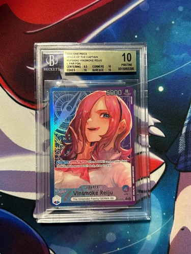 BGS 10 Pristine - Vinsmoke Reiju OP06-042 Alt Art Leader One Piece English!!