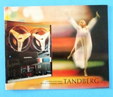 VINTAGE 1972-73 TANDBERG TapeDecks Recorders Receivrs CATALOG BROCHURE FREE SHIP