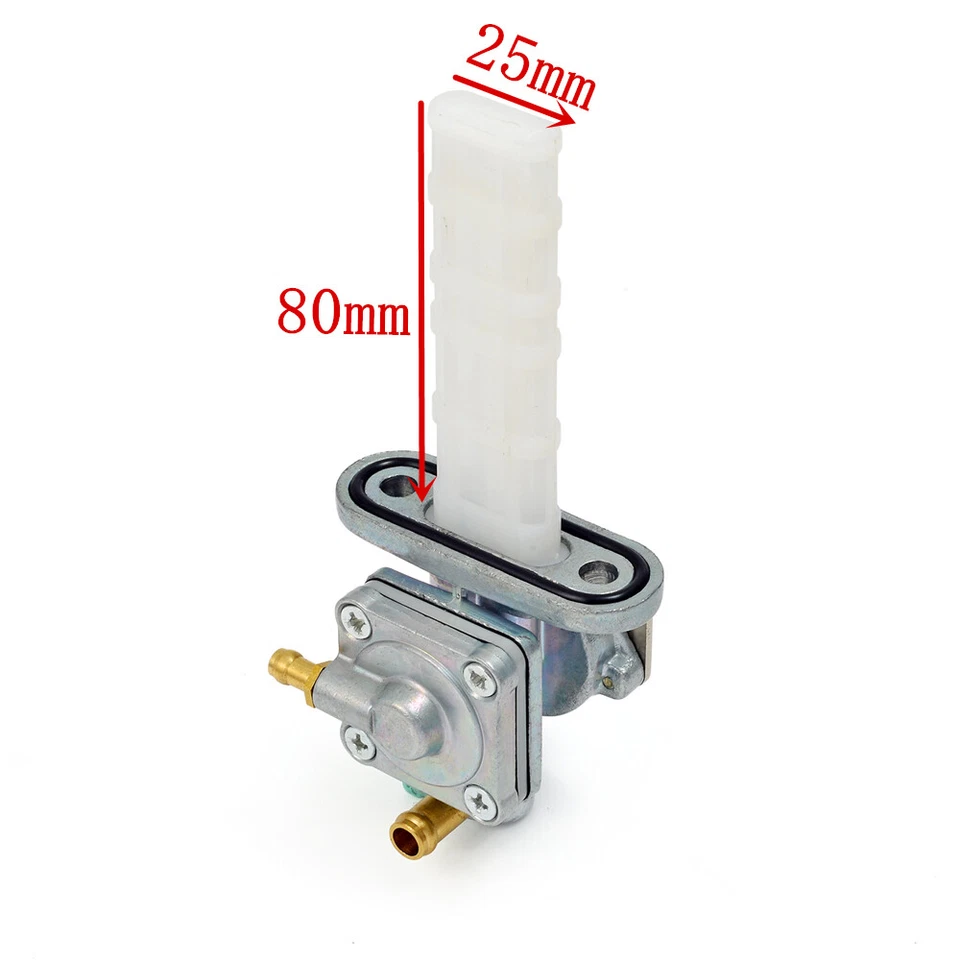 Fuel Valve Petcock For Kawasaki KZ1000P Police KZ650 KZ750 KZ1000M ZX750 80-05 - Image 2 of 4