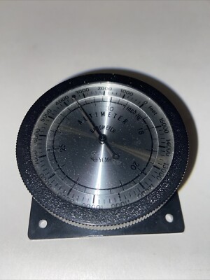Altimeter Barometer YCM Gauge Japan 15,000 Feet 18-30 Inch Hg | eBay
