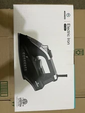 MOOSOO Steam Iron 1800W Portable Steam-Dry Iron Anti-drip Iron with Auto-Off