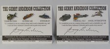 GERRY ANDERSON: TERROR FISH, SUPERCAR, STINGRAY, SPV, INTERCEPTOR, XL5 PIN SET