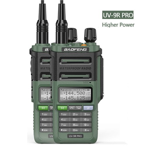 2 szt. Ulepszone 9R Plus UV-9R PRO Dual Band IP68 Wodoodporne FM Walkie Talkie - Zdjęcie 13 z 16