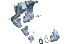 Original Mercedes-Benz Motorentl&uuml;ftung Kurbelgeh&auml;useentl&uuml;ftung OM642 A6420103707