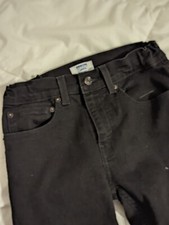 EUC - Children's Denizen By Levi's Skinny - Black - Size 16 - Adjustable Waist