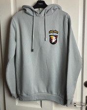 Drop dead uk8 grey hoodie sweatshirt uk8 - has mark on sleeve