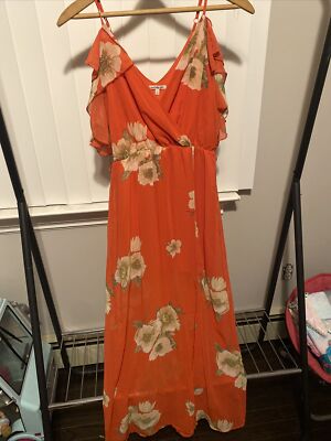 delicate forest maxi dress Medina