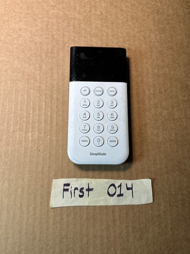 Simplisafe Model SSKP3 Security Keypad Wireless White FREE SHIPPING