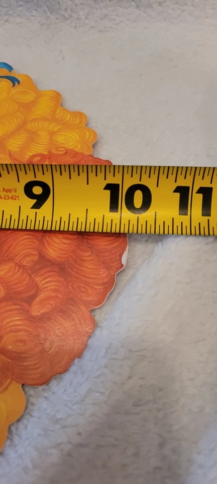 Vintage 1988 Beistle Rainbow Clown Tissue Centerpiece Party Table Decor & Cake T - Image 2 of 4