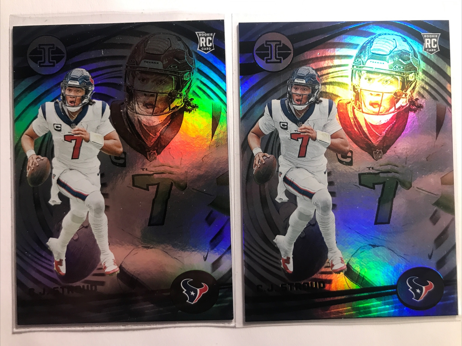 CJ Stroud (2) 2023 Illusions Card #43 ROOKIE RC SP HOUSTON TEXANS NICE!!