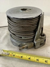 Barient No. 3 Chrome Sailboat Winch Tensioner With Wire, Rigging Deck Gear