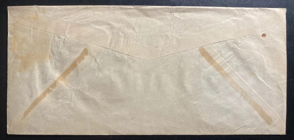 1934 Port Au Prince Haiti Airmail Cover Locally Used Hillman Range Label - Image 2 of 2