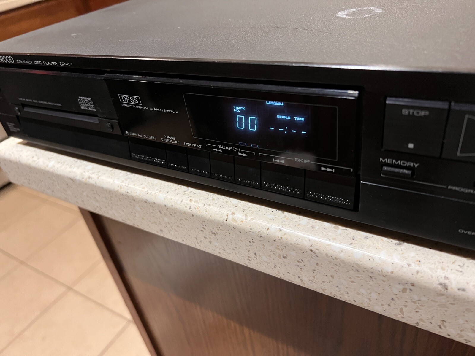 Kenwood Compact Disc Player DP47 Used Without Remote eBay