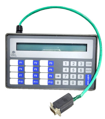 MAPLE SYSTEMS MAP460B-240B OPERATOR INTERFACE TERMINAL 2X40 BACKLIT LCD USED.