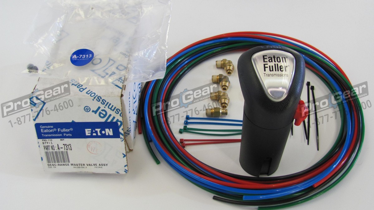 Air Line Eaton Fuller 13 Speed Transmission Eaton Fuller Transmission Kit - 4 Color-Coded Lines With Push-In Fittings For 13/15/18 Speed Transmissions 13 Speed Shifter Eaton Fuller 10 Speed Shift Knob - Foto 5