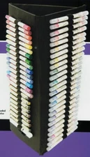 Crop In Style Pen Caddy Organizer Black Folds Flat No Pens Crafts 75 Slots