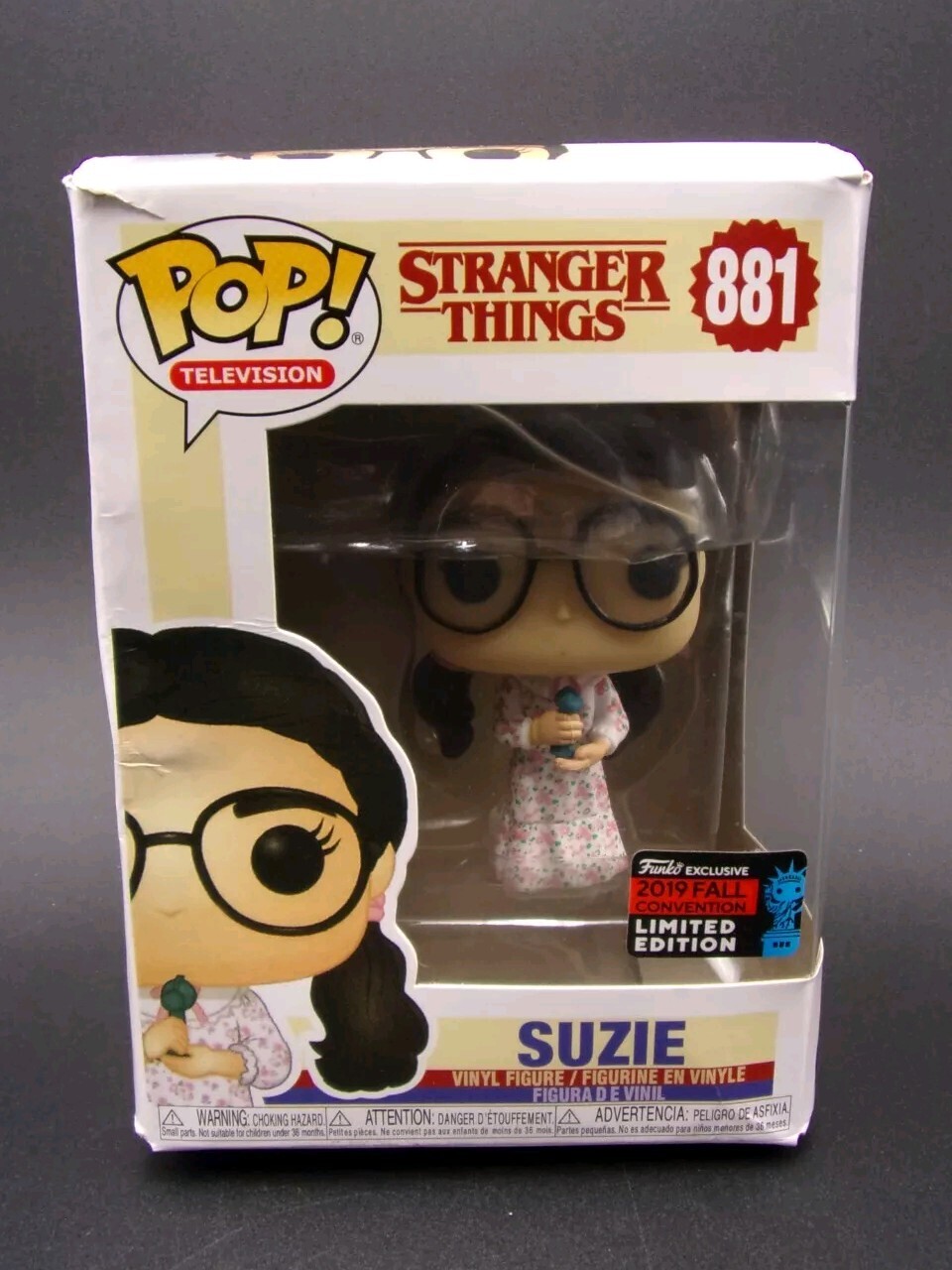 Funko Pop! Suzie Stranger Things #881 2019 Fall Convention Limited Edition