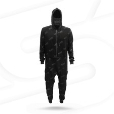RAW Spacesuit All Black (S-XXL), One Piece, Black on Black