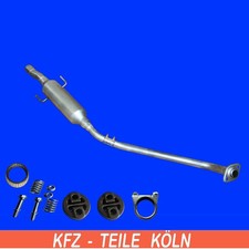 MITTELSCHALLDÄMPFER +Setfür TOYOTA COROLLA  (_E12_) 1.4 1.6 VVT-i bis Bj.05.2004