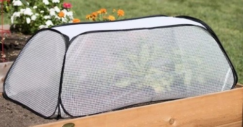 Gardeners Supply Co Raised Bed Garden Row Covers -- Set of Two