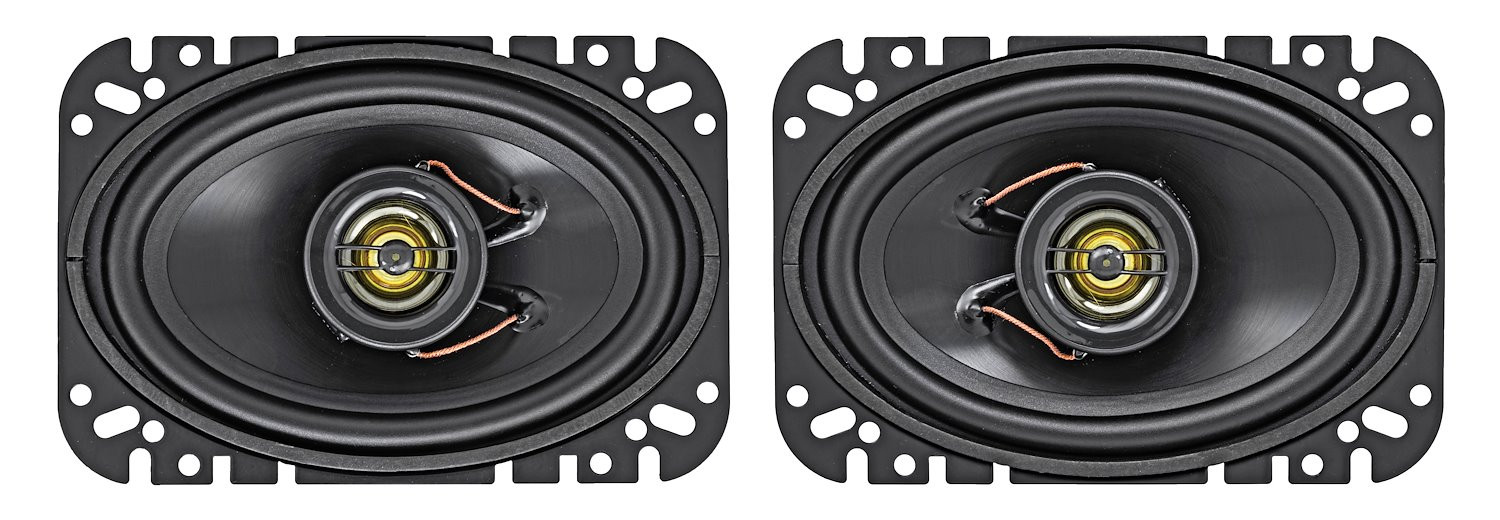 JEGS Dash Speakers for 1968-1982 Chevrolet Corvette [Size: 4 in. x 6 in.]