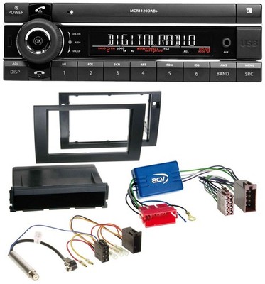 Kienzle Bluetooth MP3 USB DAB Autoradio für Audi A4 B6 B7 01-08 Symphony Aktivsy