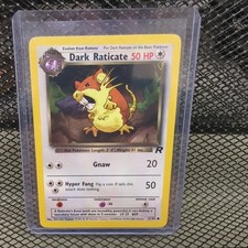 Japanese Dark Raticate No. 020 Team Rocket - Common Pokemon Card - NM/LP