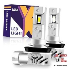 LED Bulbs, 24000LM 6500K Cool White with Cooling Fan for Fog H11 Xenon White