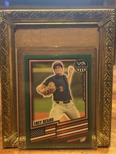 2026 Panini USA Baseball Stars & Stripes - Collegiate Camp Trey Beard #30 Green