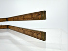 VINTAGE CRAFTSMAN 24" BOXWOOD FOLDING RULE NO. 4-FOLD FULL BRASS BOUND 3 PINS — photo 8