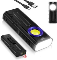 LED Arbeitsleuchte Mini Taschenlampe Wiederaufladbar COB Mit Magnet Clip