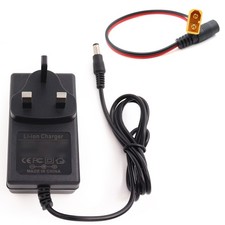 Cargador de batería para Waverunner Cebo Barco Salida masiva 2AH con cable adaptador