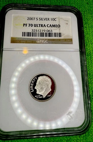2007-S Silver Roosevelt, PF70 ULTRA CAMEO, Beautiful - NGC Rated - NICE!