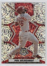 2022 Panini Mosaic White Sparkle Mosaic Prizm Paul Goldschmidt #37 17ok